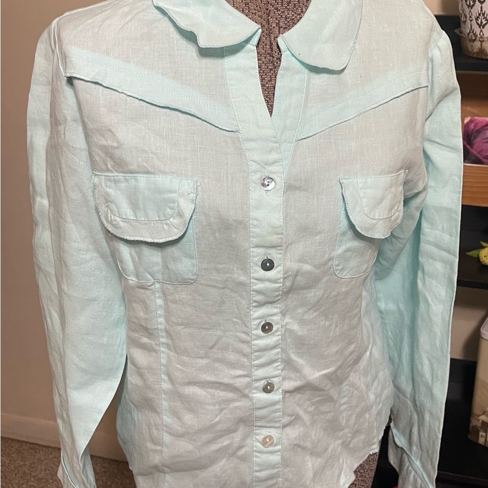 Tweeds Light Blue Blouse